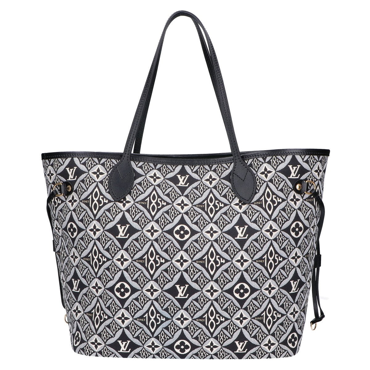LOUIS VUITTON ルイヴィトン 新品同様 M57230 モノグラム・ジャガード Since1854 ネヴァーフル MM トートバッグ