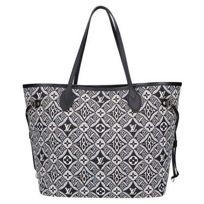 LOUIS VUITTON ルイヴィトン 新品同様 M57230 モノグラム・ジャガード Since1854 ネヴァーフル MM トートバッグ