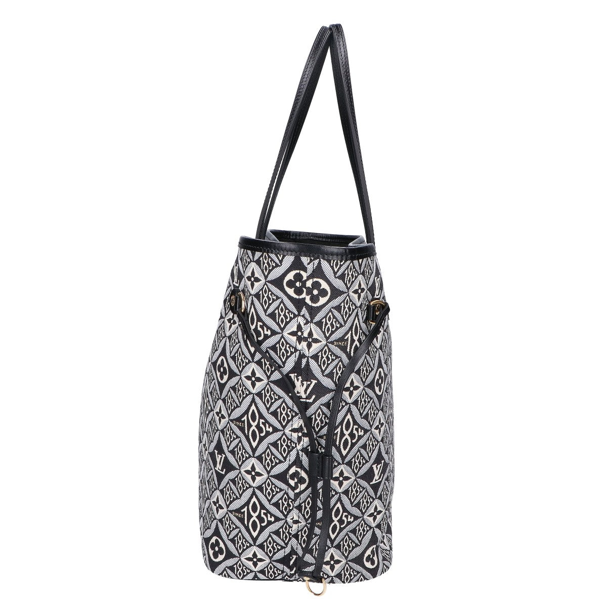 LOUIS VUITTON ルイヴィトン 新品同様 M57230 モノグラム・ジャガード Since1854 ネヴァーフル MM トートバッグ