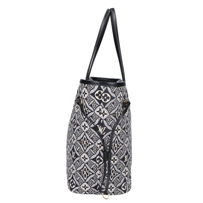 LOUIS VUITTON ルイヴィトン 新品同様 M57230 モノグラム・ジャガード Since1854 ネヴァーフル MM トートバッグ