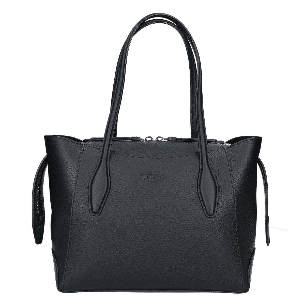 TOD'S トッズ 新品同様 OS SHOPPING ZIP PICCOLA ショッピング ジップ スモール トートバッグ
