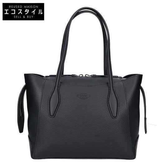 TOD'S トッズ 新品同様 OS SHOPPING ZIP PICCOLA ショッピング ジップ スモール トートバッグ
