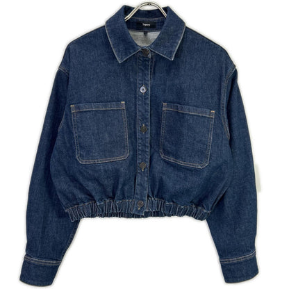 Theory セオリー インディゴ Classic ST デニム トラッカージャケット ジャケット