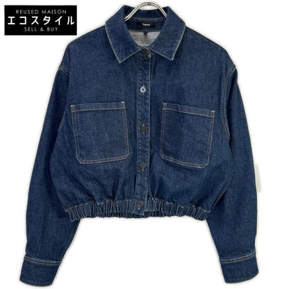 Theory セオリー インディゴ Classic ST デニム トラッカージャケット ジャケット