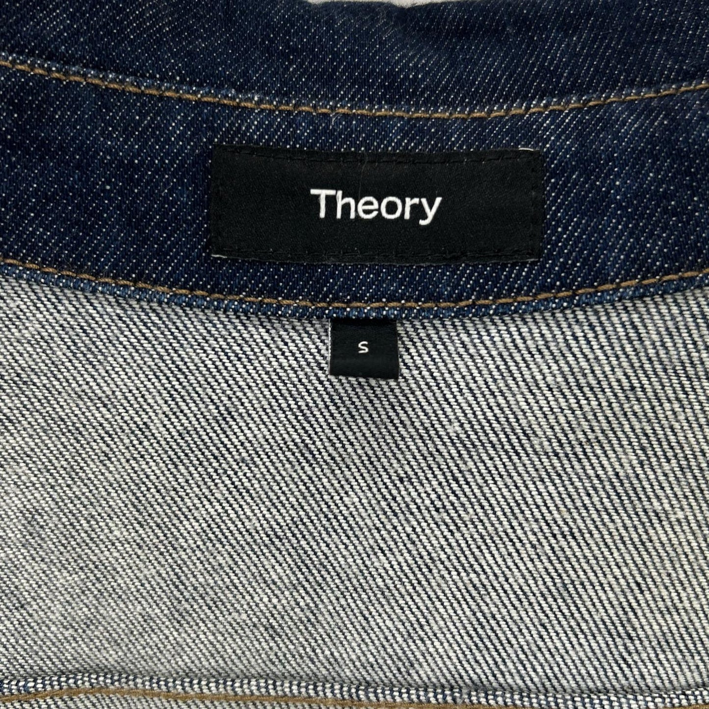 Theory セオリー インディゴ Classic ST デニム トラッカージャケット ジャケット