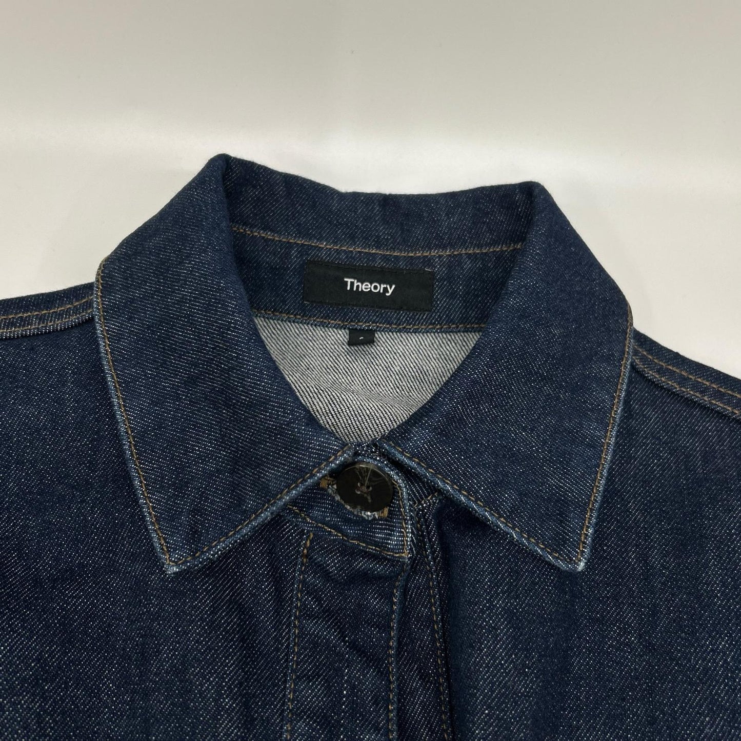 Theory セオリー インディゴ Classic ST デニム トラッカージャケット ジャケット