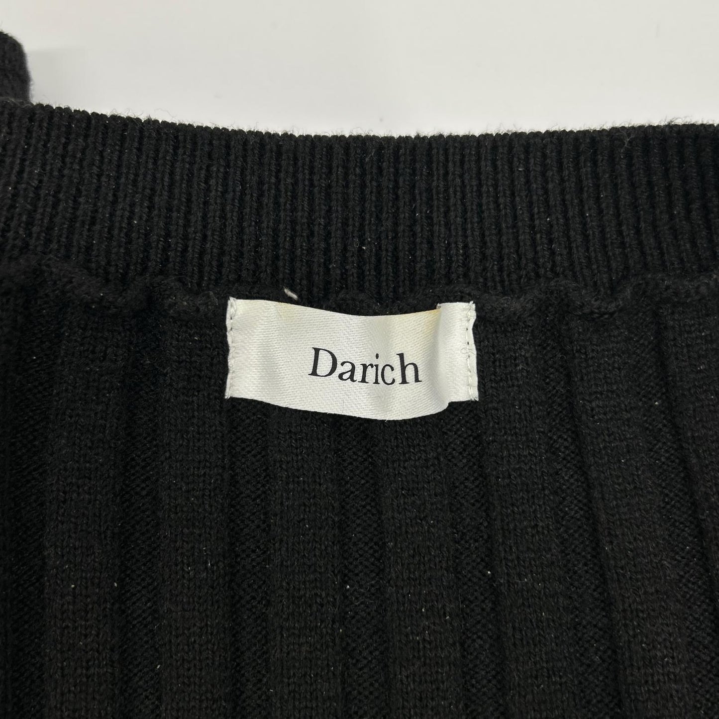 Darich ダーリッチ 112541019 ブラック アンサンブル ニット トップス