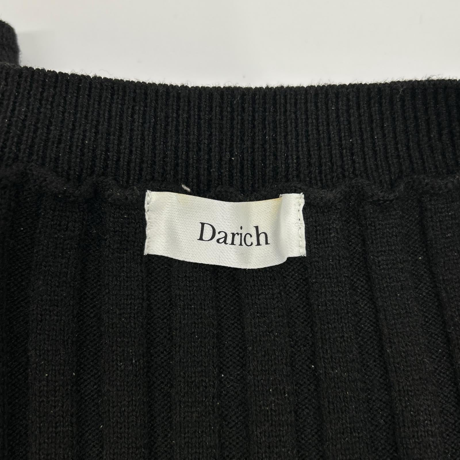 Darich ダーリッチ 112541019 ブラック アンサンブル ニット トップス