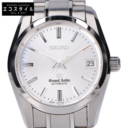 GrandSeiko グランドセイコー 新品同様 SBGR051 シルバー文字盤 メカニカル デイト シースルーバック 自動巻き 腕時計