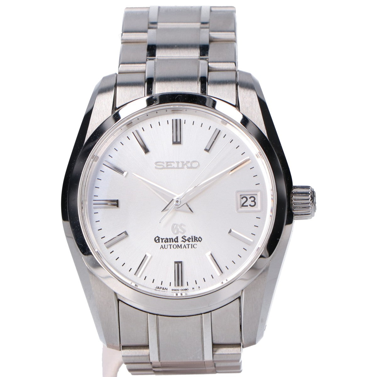 GrandSeiko グランドセイコー 新品同様 SBGR051 シルバー文字盤 メカニカル デイト シースルーバック 自動巻き 腕時計
