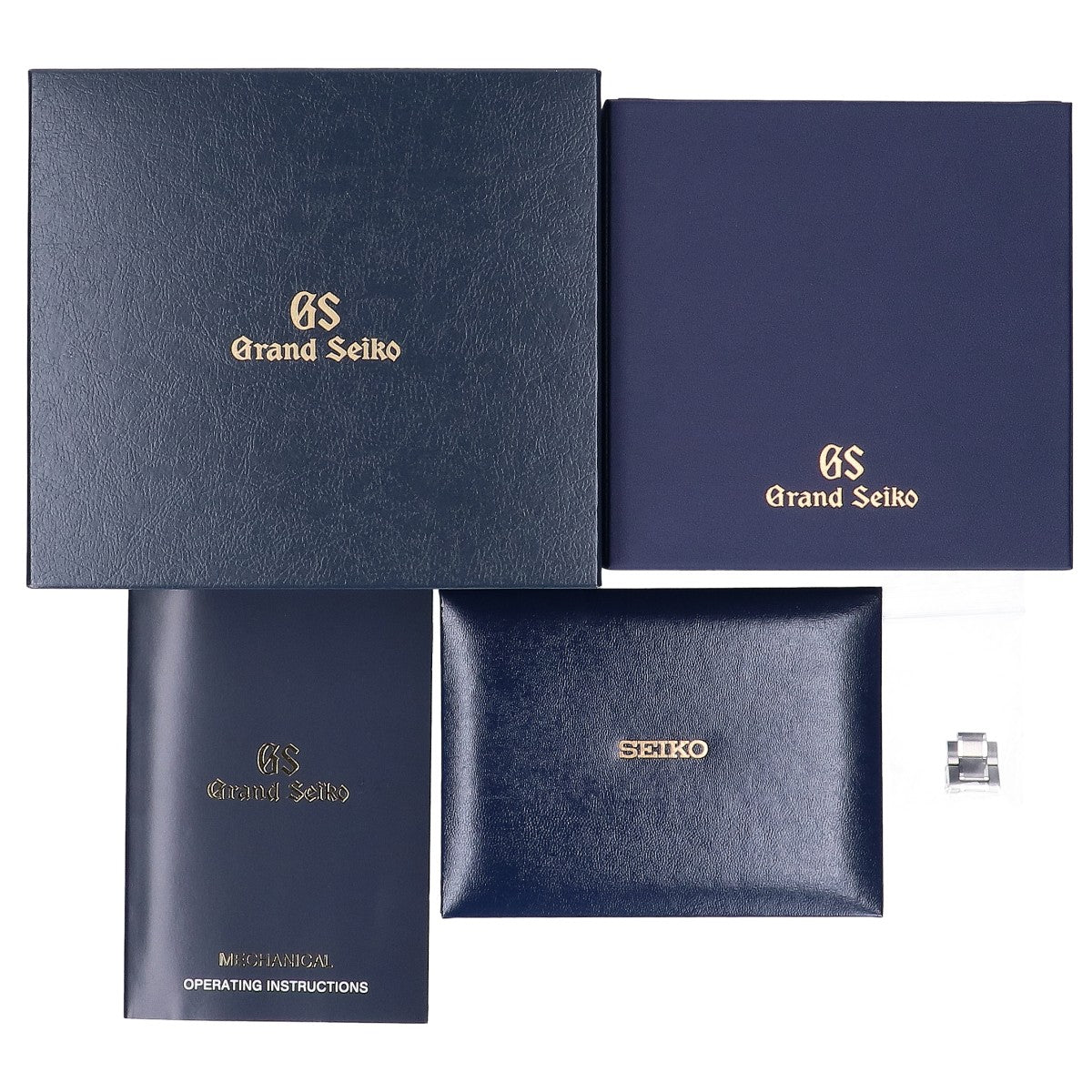 GrandSeiko グランドセイコー 新品同様 SBGR051 シルバー文字盤 メカニカル デイト シースルーバック 自動巻き 腕時計