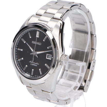 SEIKO セイコー 新品同様 SARB033 ブラック文字盤 シースルーバック デイト メカニカル オートマティック 腕時計