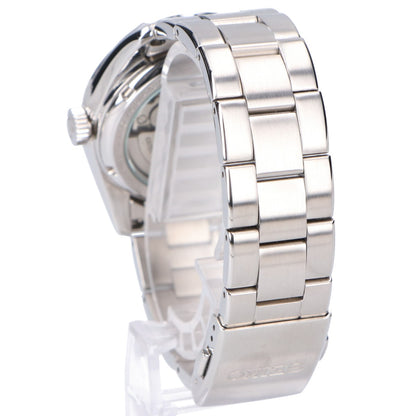 SEIKO セイコー 新品同様 SARB033 ブラック文字盤 シースルーバック デイト メカニカル オートマティック 腕時計