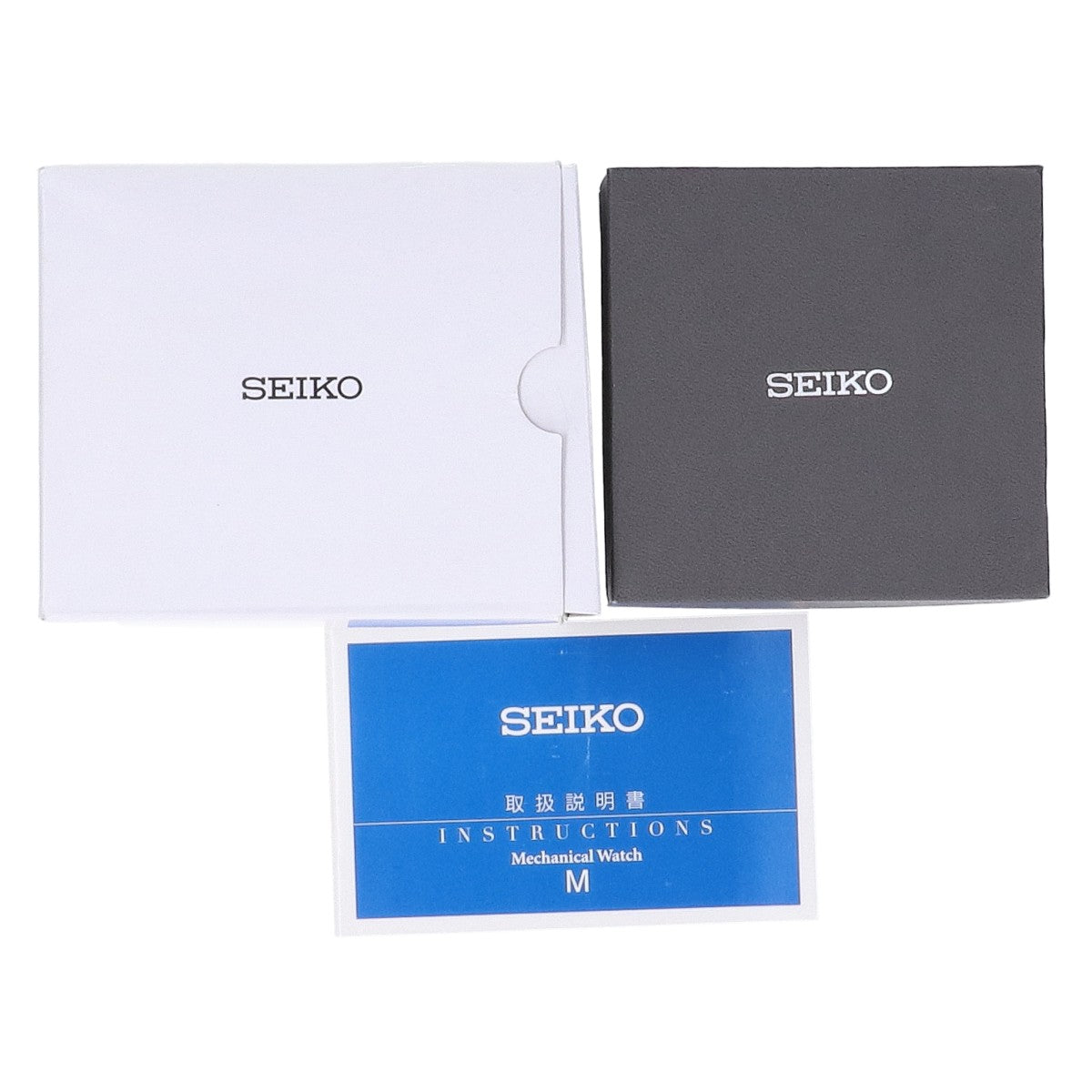 SEIKO セイコー 新品同様 SARB033 ブラック文字盤 シースルーバック デイト メカニカル オートマティック 腕時計
