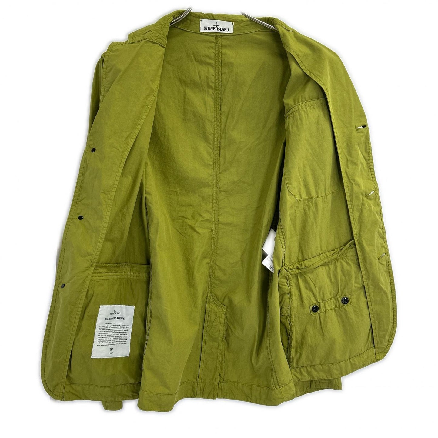 STONE ISLAND ストーンアイランド 16SS 6125A0603 グリーン TELA PARACADUTE テーラードジャケット ジャケット