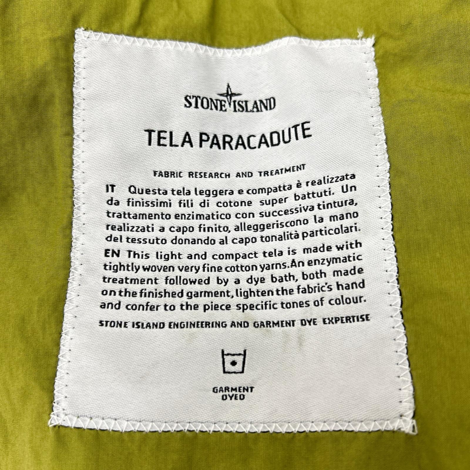 STONE ISLAND ストーンアイランド 16SS 6125A0603 グリーン TELA PARACADUTE テーラードジャケット ジャケット