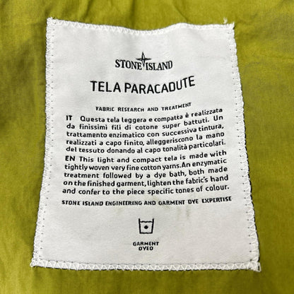 STONE ISLAND ストーンアイランド 16SS 6125A0603 グリーン TELA PARACADUTE テーラードジャケット ジャケット