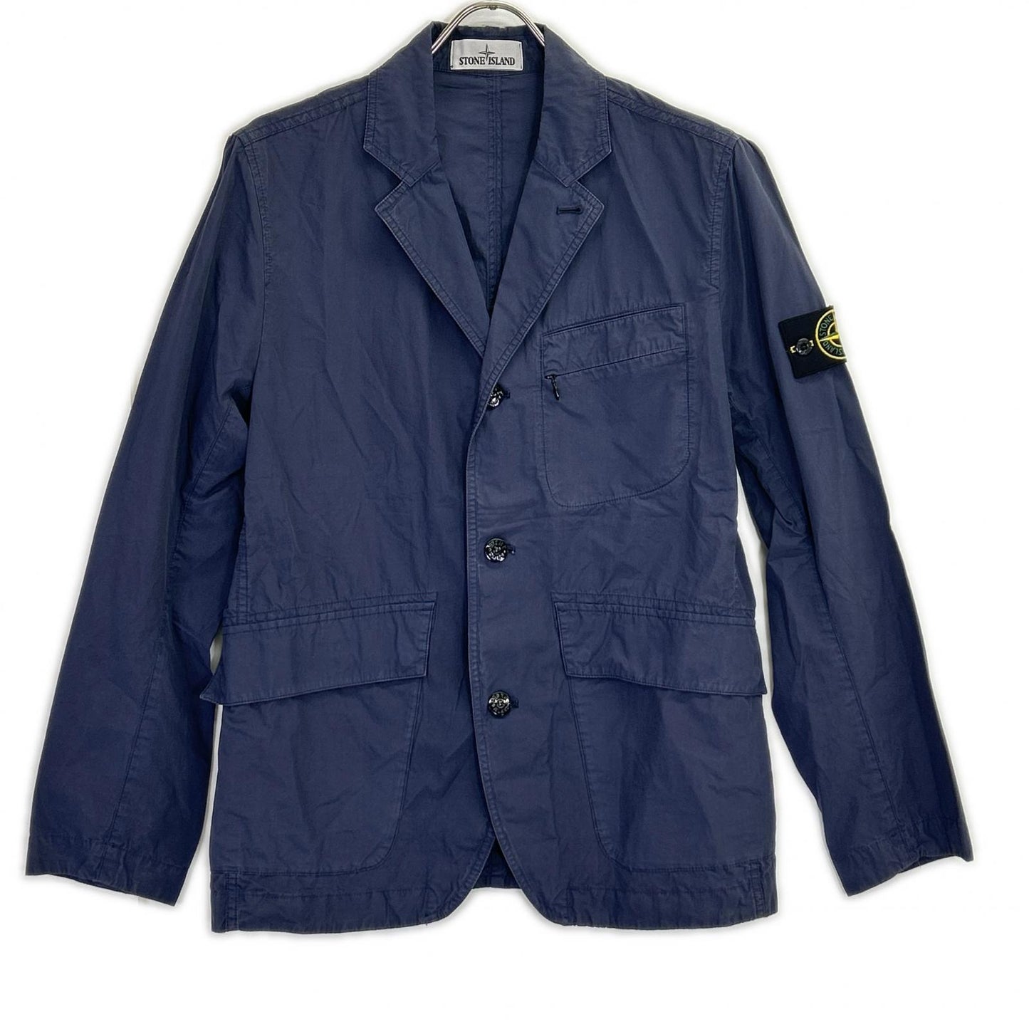 STONE ISLAND ストーンアイランド 16SS 6125A0603 ネイビー TELA PARACADUTE テーラードジャケット ジャケット