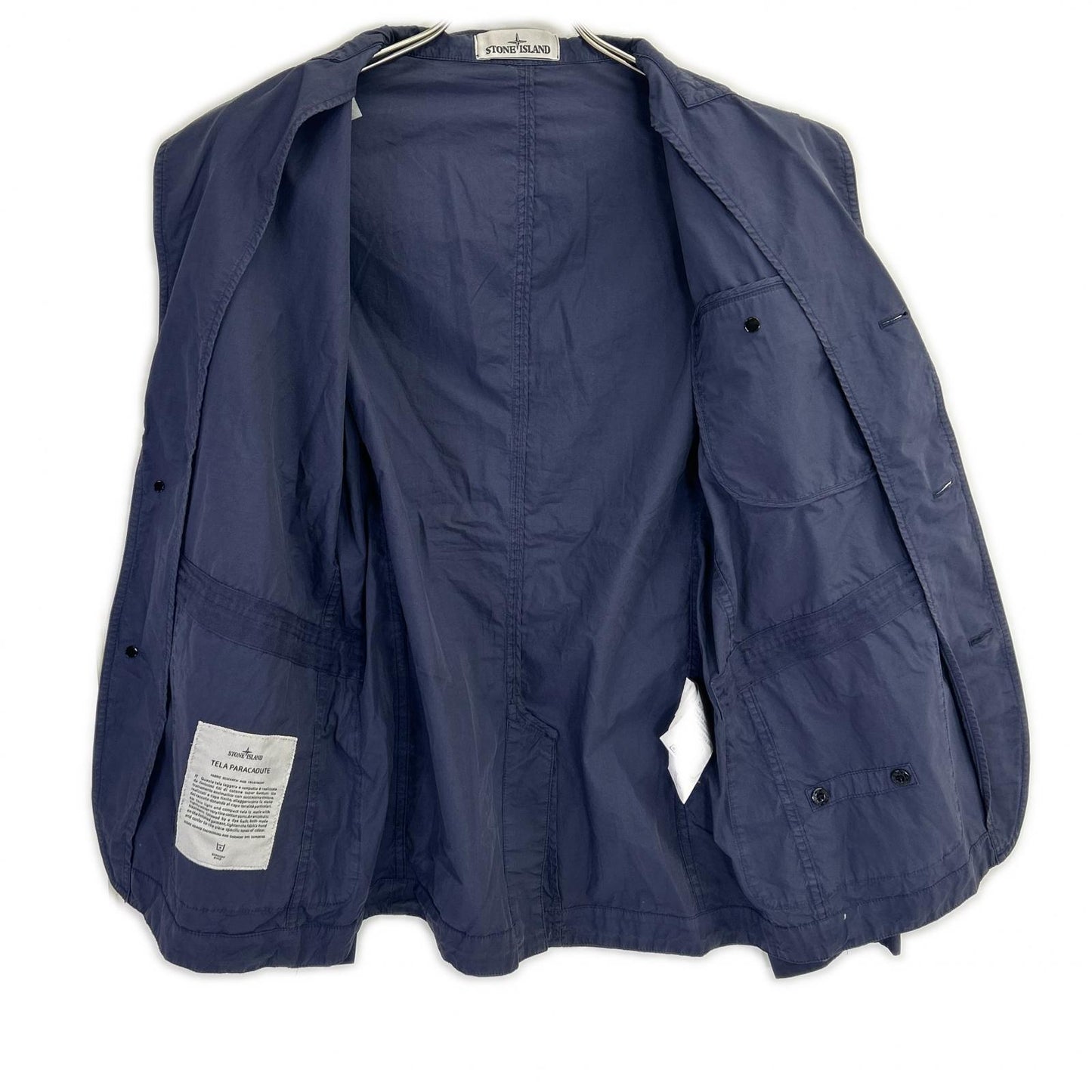 STONE ISLAND ストーンアイランド 16SS 6125A0603 ネイビー TELA PARACADUTE テーラードジャケット ジャケット