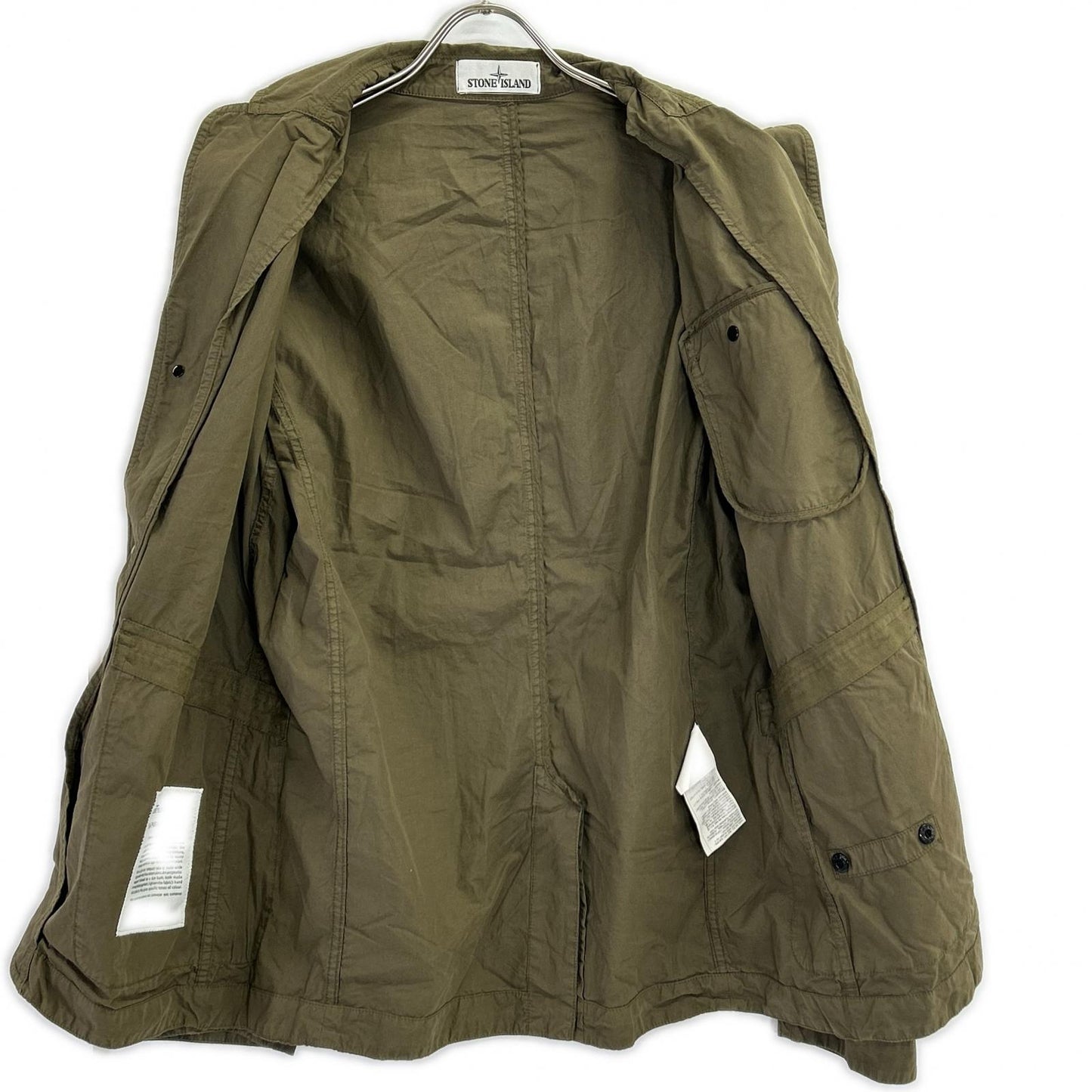 STONE ISLAND ストーンアイランド 16SS 6125A0603 カーキ TELA PARACADUTE テーラードジャケット ジャケット
