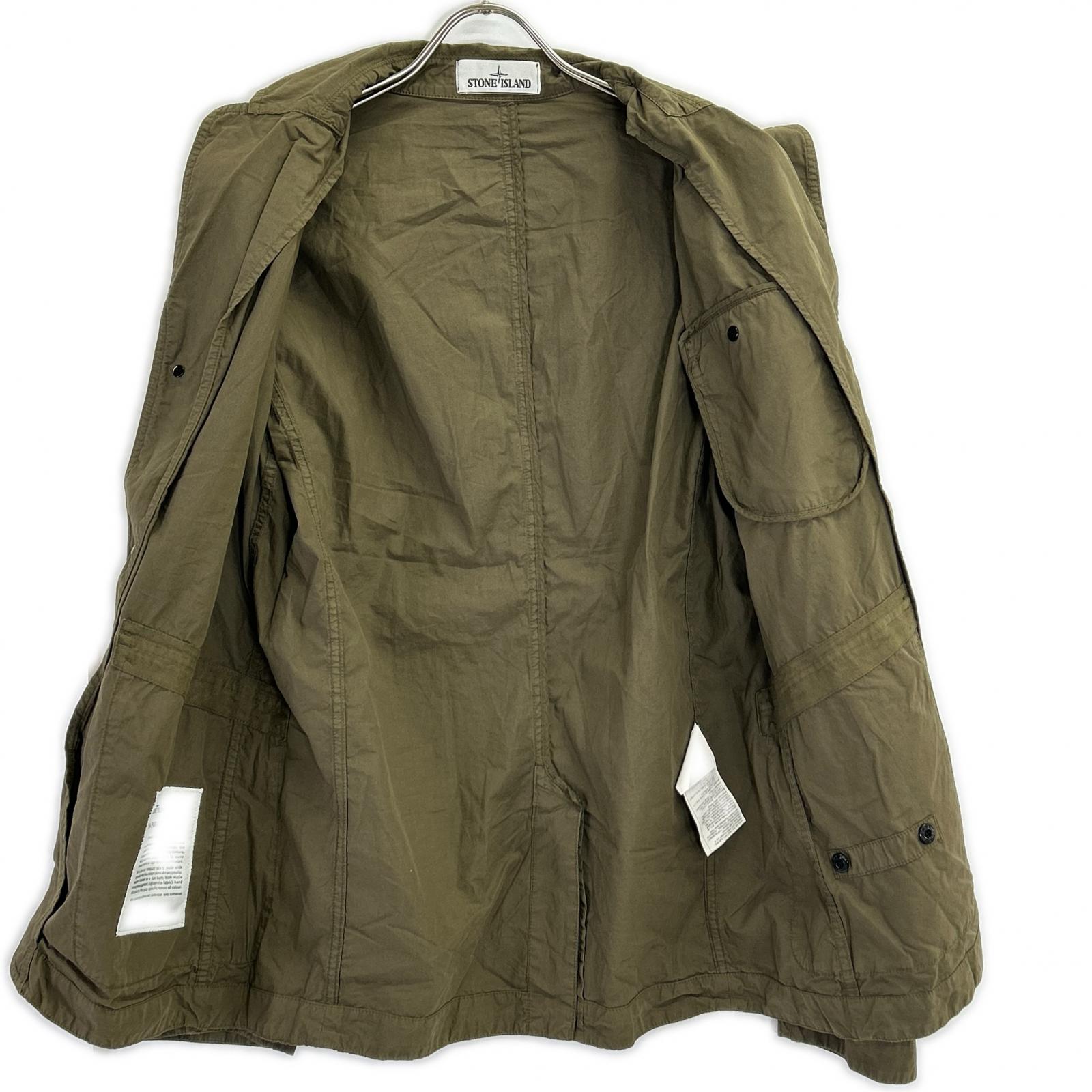 STONE ISLAND ストーンアイランド 16SS 6125A0603 カーキ TELA PARACADUTE テーラードジャケット ジャケット