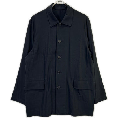 JURGEN LEHL Black 100% cotton shirt jacket, jacket