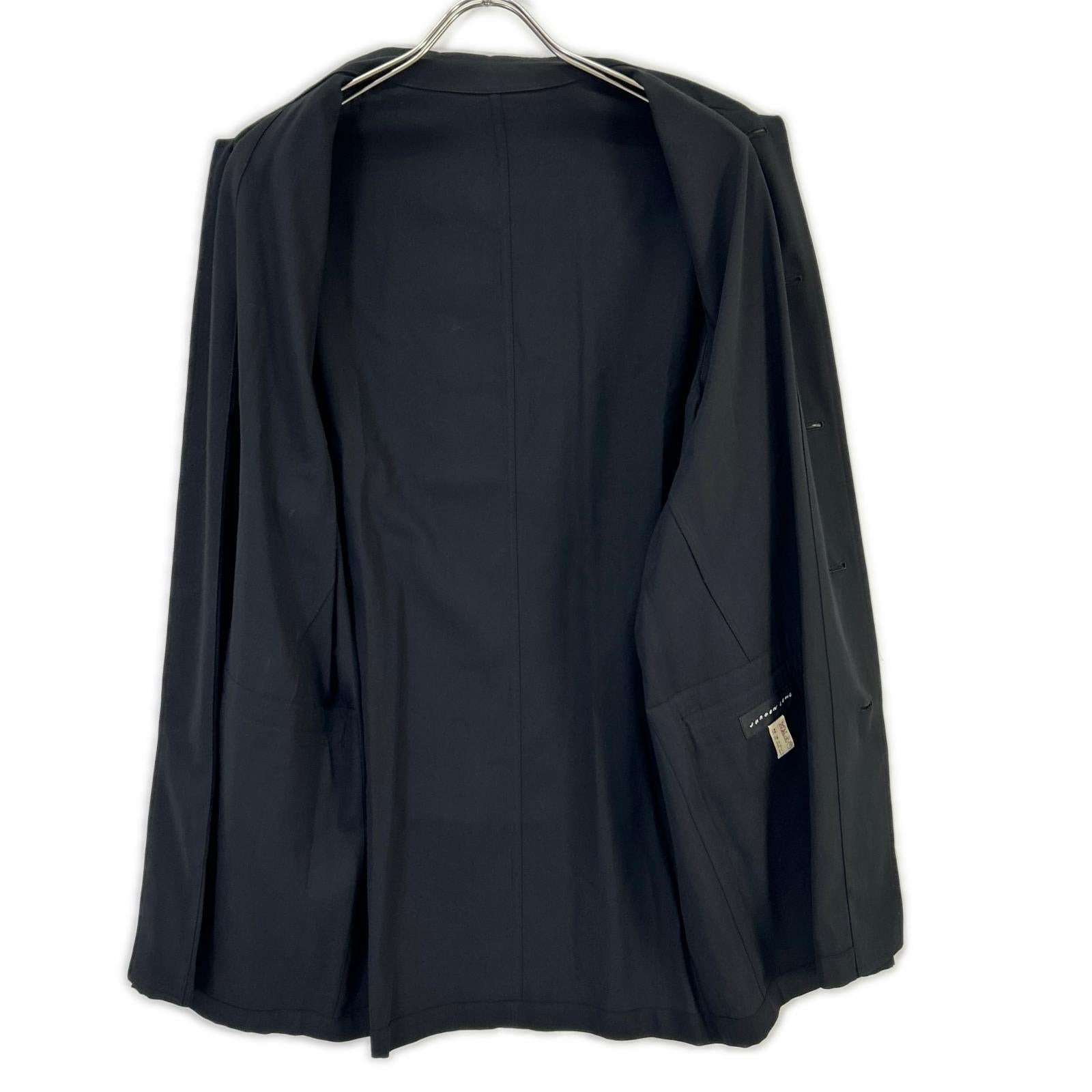 JURGEN LEHL Black 100% cotton shirt jacket, jacket