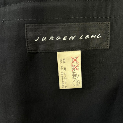 JURGEN LEHL Black 100% cotton shirt jacket, jacket