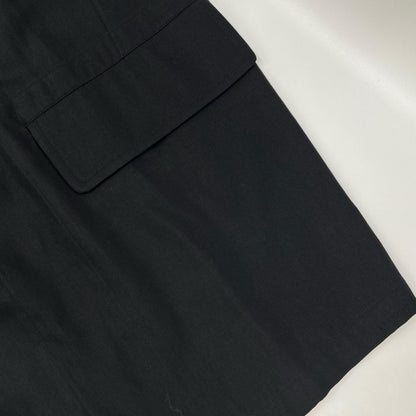JURGEN LEHL Black 100% cotton shirt jacket, jacket