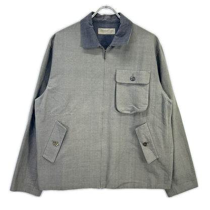 JURGEN LEHL ヨーガンレール J0322FJM811 コットン ジップアップ 3ポケット ジャケット ジャケット