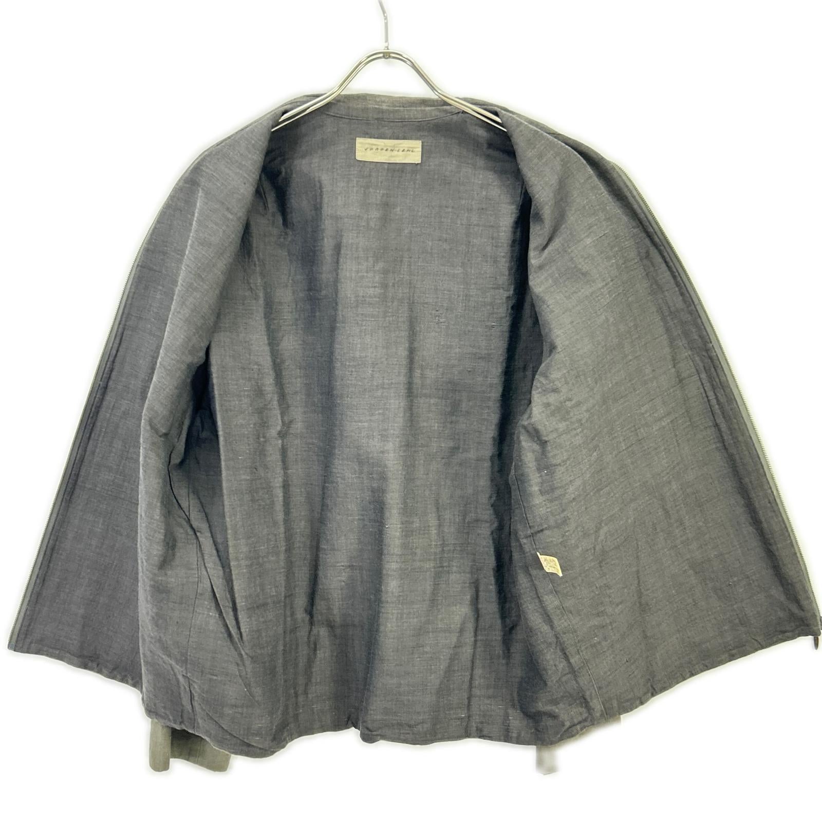 JURGEN LEHL ヨーガンレール J0322FJM811 コットン ジップアップ 3ポケット ジャケット ジャケット