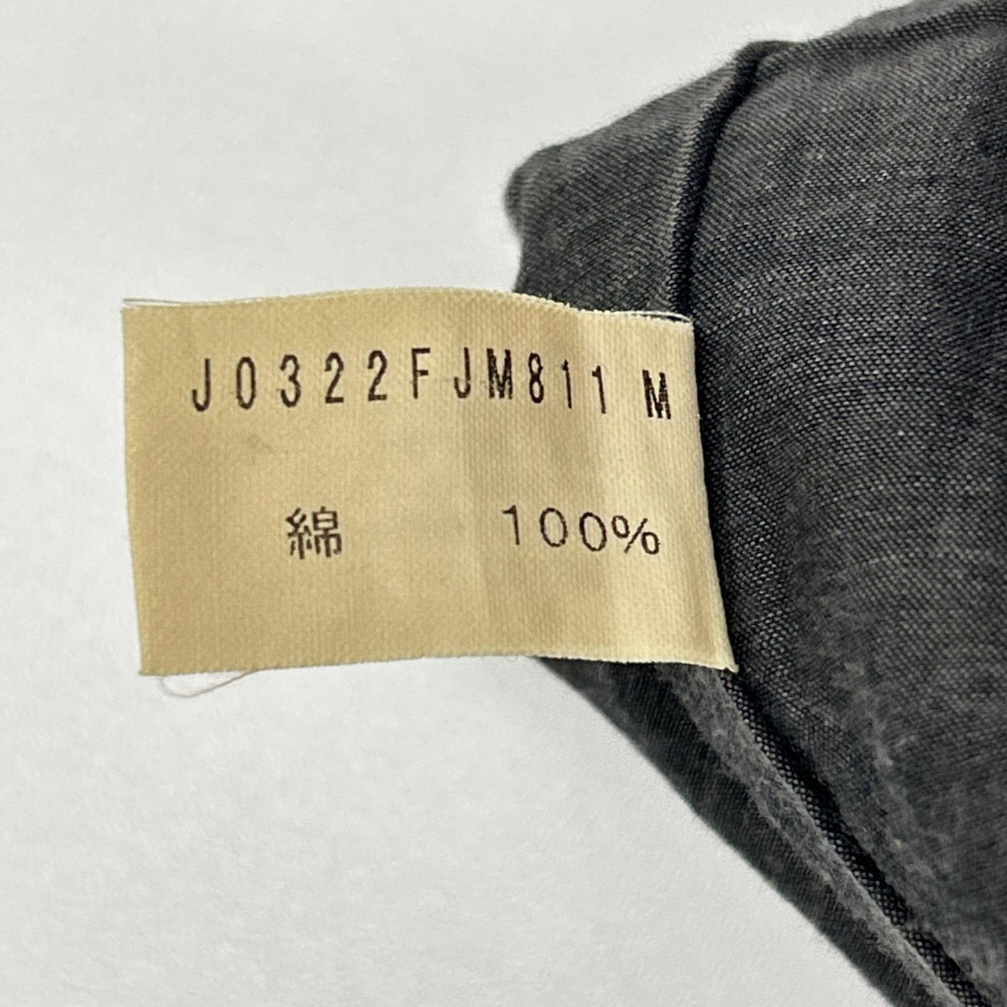 JURGEN LEHL ヨーガンレール J0322FJM811 コットン ジップアップ 3ポケット ジャケット ジャケット