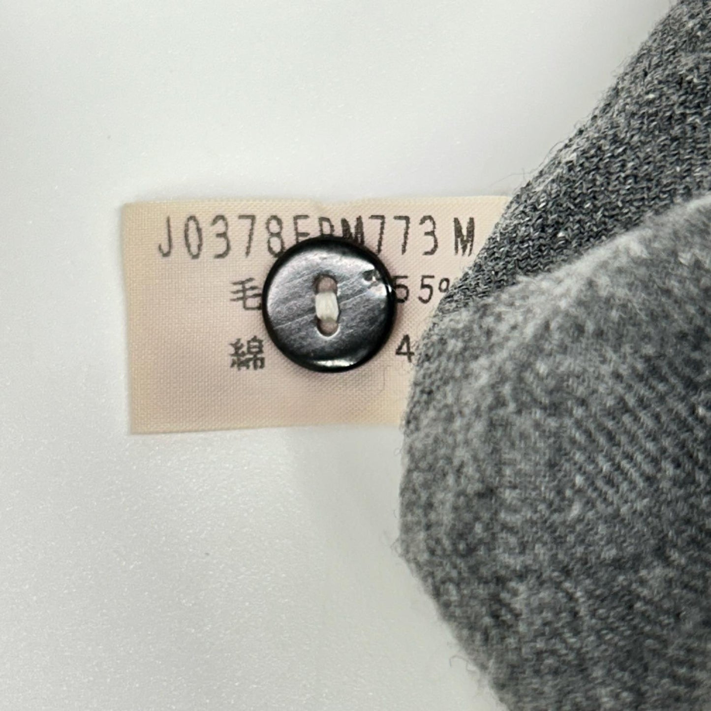 JURGEN LEHL ヨーガンレール J0378FBM773 ウールｘコットン 長袖シャツ トップス