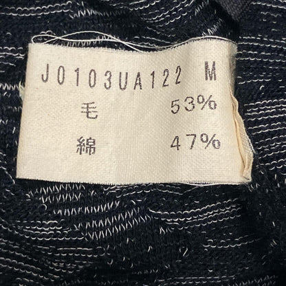 JURGEN LEHL ヨーガンレール ブラック ウール×コットン L/S ワンピース ワンピース