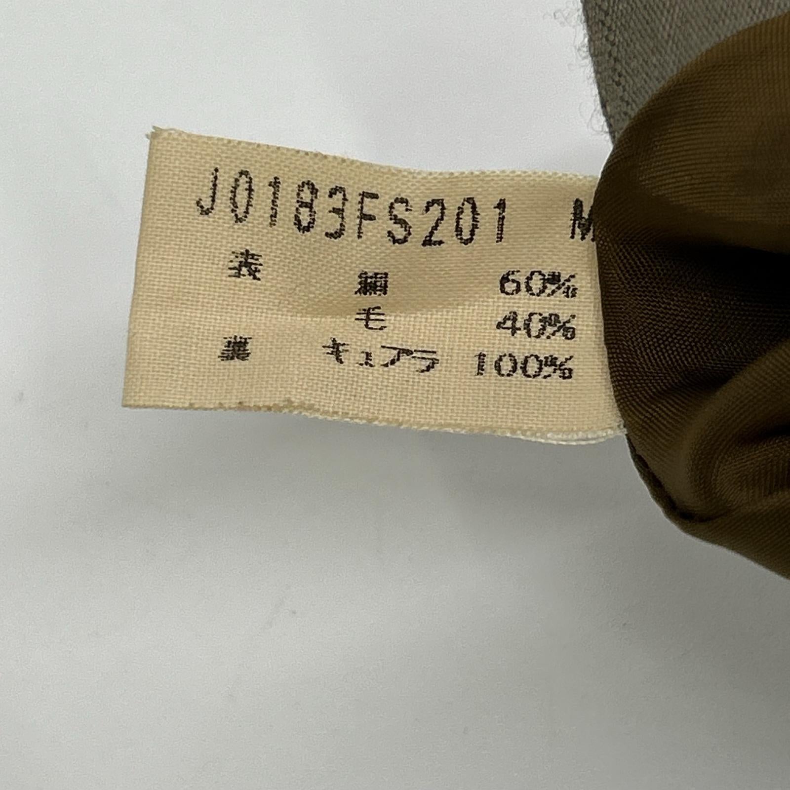 JURGEN LEHL ヨーガンレール ブラウン系 シルク×ウール ロングスカート スカート