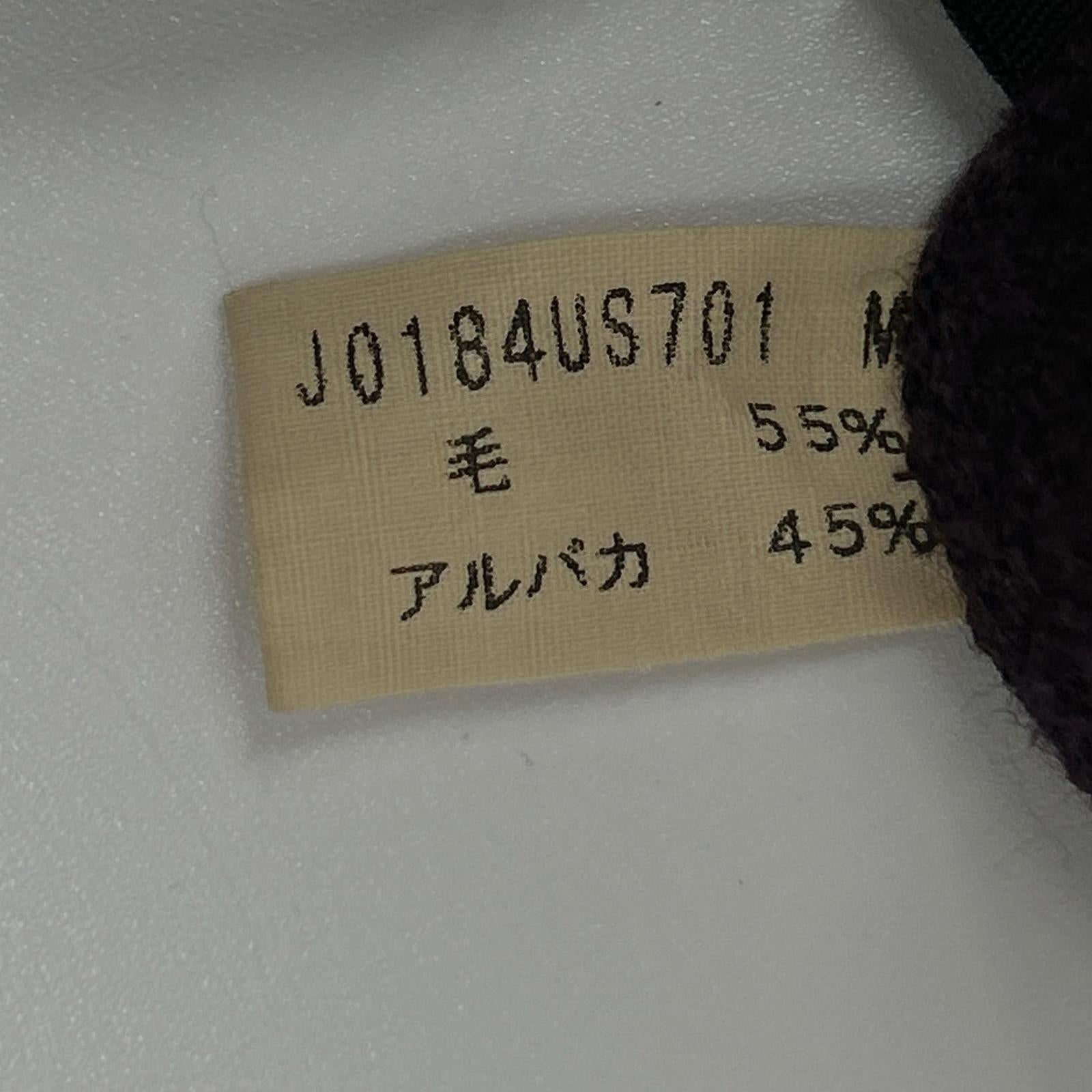 JURGEN LEHL ヨーガンレール J0184US701 ウールｘアルパカ ロングタイト スカート