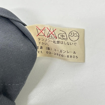 JURGEN LEHL ヨーガンレール グレー リネン スラックスパンツ ボトムス
