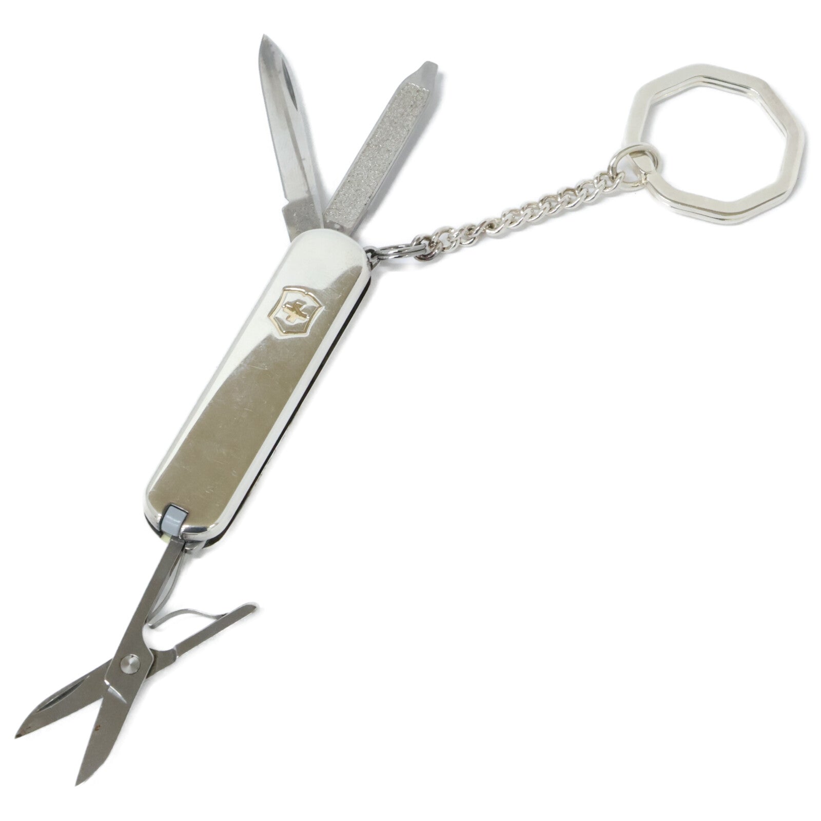 TIFFANY&Co. ティファニー ｘVICTORINOX ビクトリノックス SV925 x K18 マルチツール キーホルダー