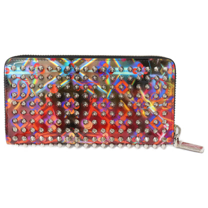 CHRISTIAN LOUBOUTIN クリスチャンルブタン 【新品】1225253 M PANETTONE スパイク 長財布 長財布（小銭入れあり）
