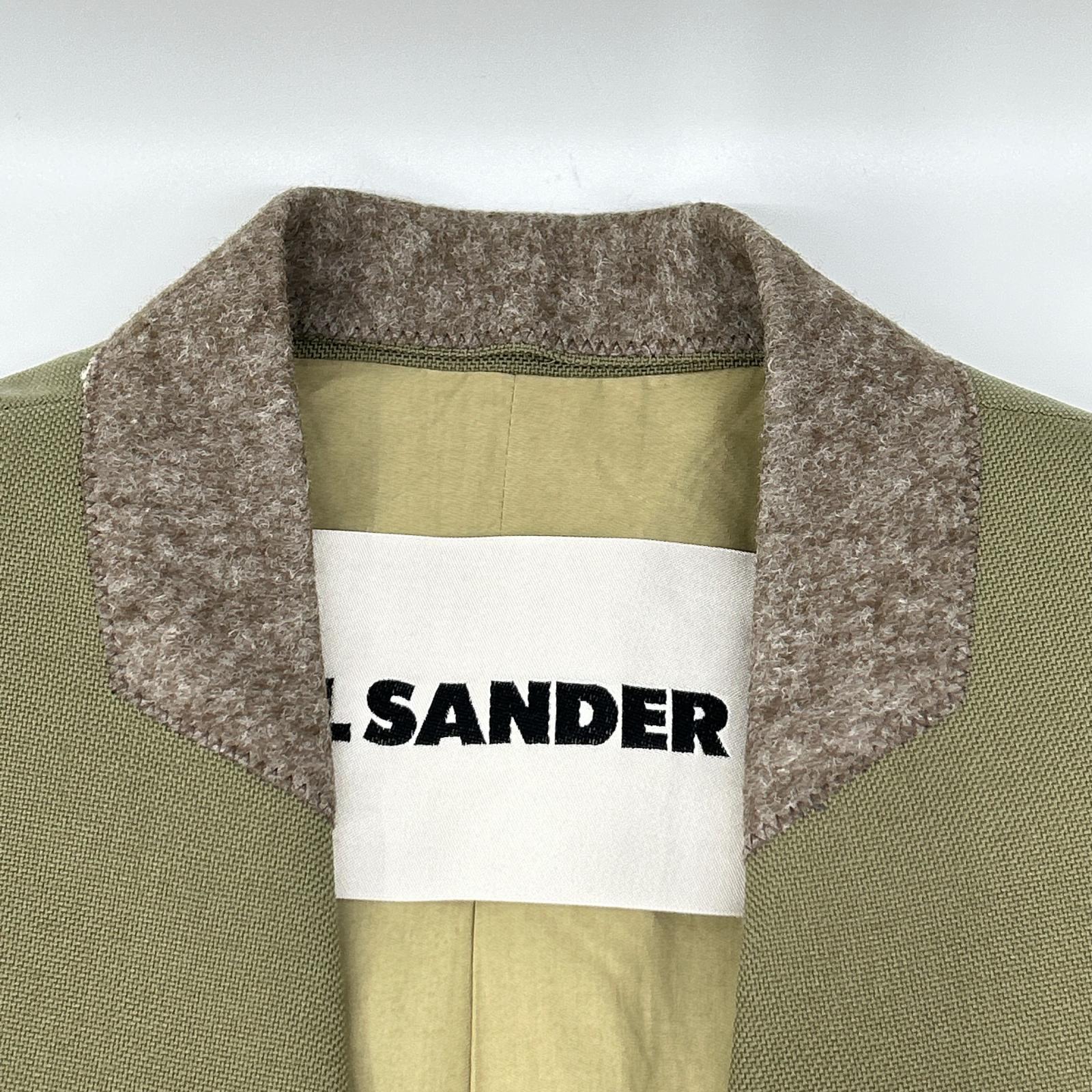 JILSANDER ジルサンダー 【美品/国内正規】J21BN0011 Collar Less Jacket カラーレスジャケット ジャケット