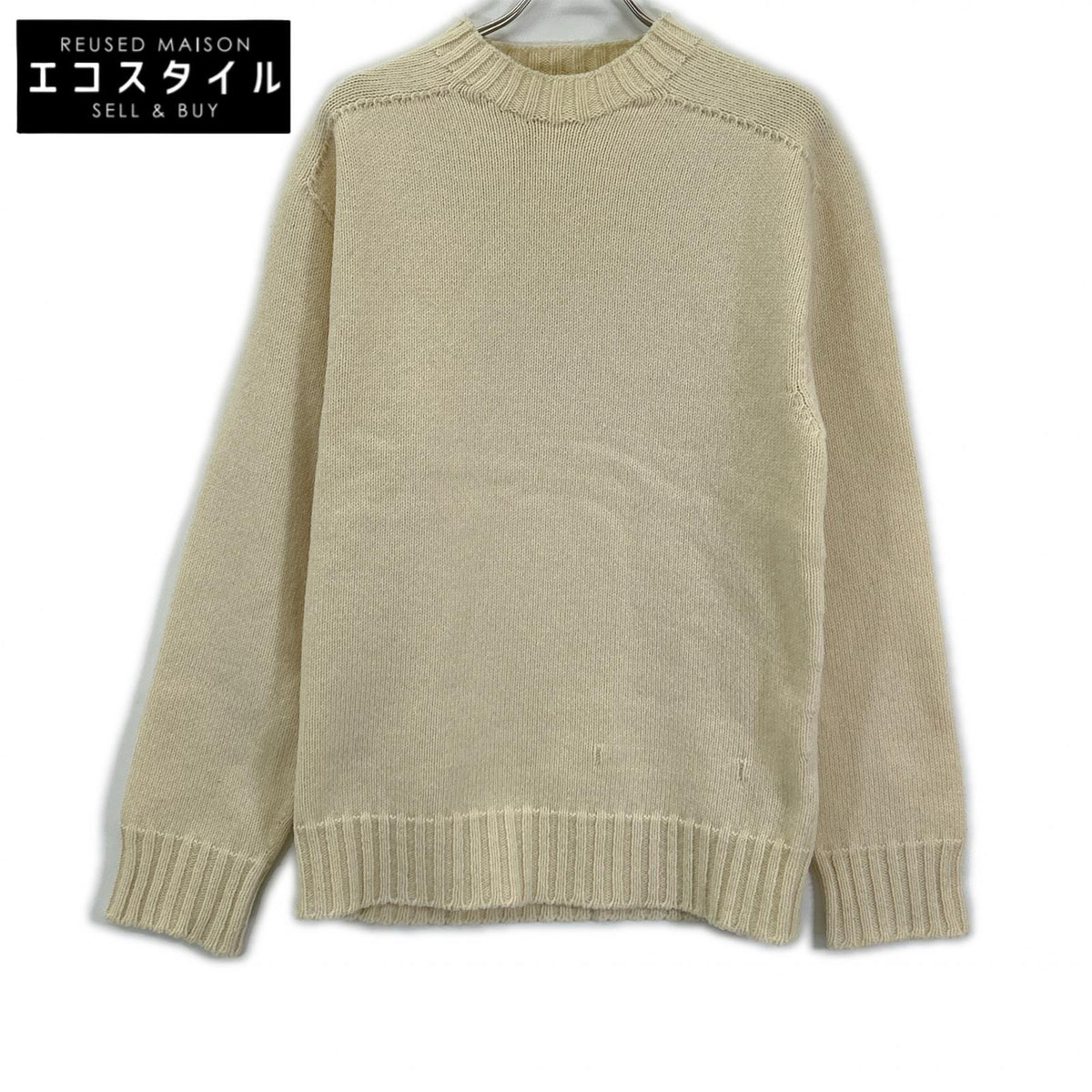 OAMC オーエーエムシー 22A28OAK04 アイボリー 2AW NUPTSE CREWNECK SWEATER トップス