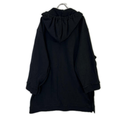 DRIES VAN NOTEN ドリスヴァンノッテン 【美品】オーバーサイズ 深Vネック プルオーバー パーカー トップス