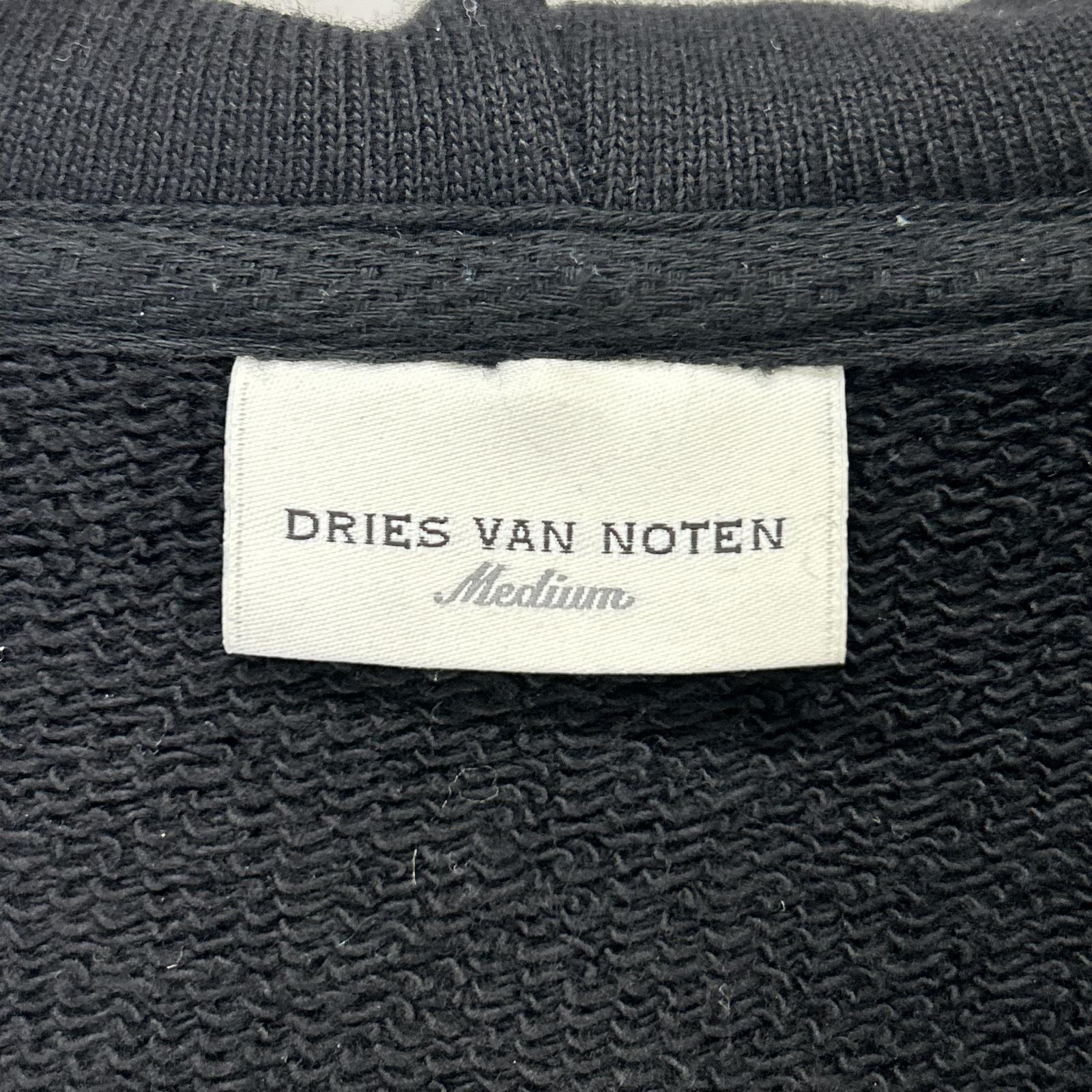 DRIES VAN NOTEN ドリスヴァンノッテン 【美品】オーバーサイズ 深Vネック プルオーバー パーカー トップス