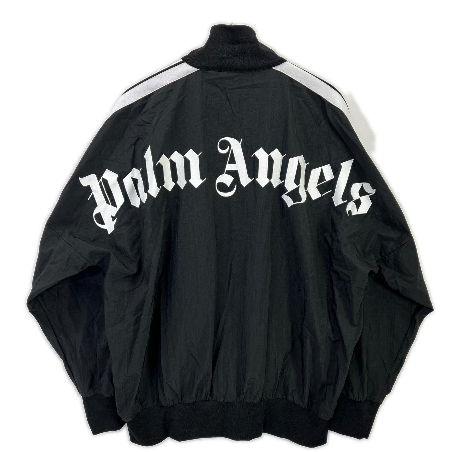 Palm Angels パームエンジェルス ブラック 両面ロゴ ナイロン ブルゾン/パンツ セットアップ スーツ セットアップ