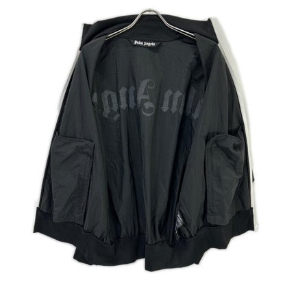 Palm Angels パームエンジェルス ブラック 両面ロゴ ナイロン ブルゾン/パンツ セットアップ スーツ セットアップ