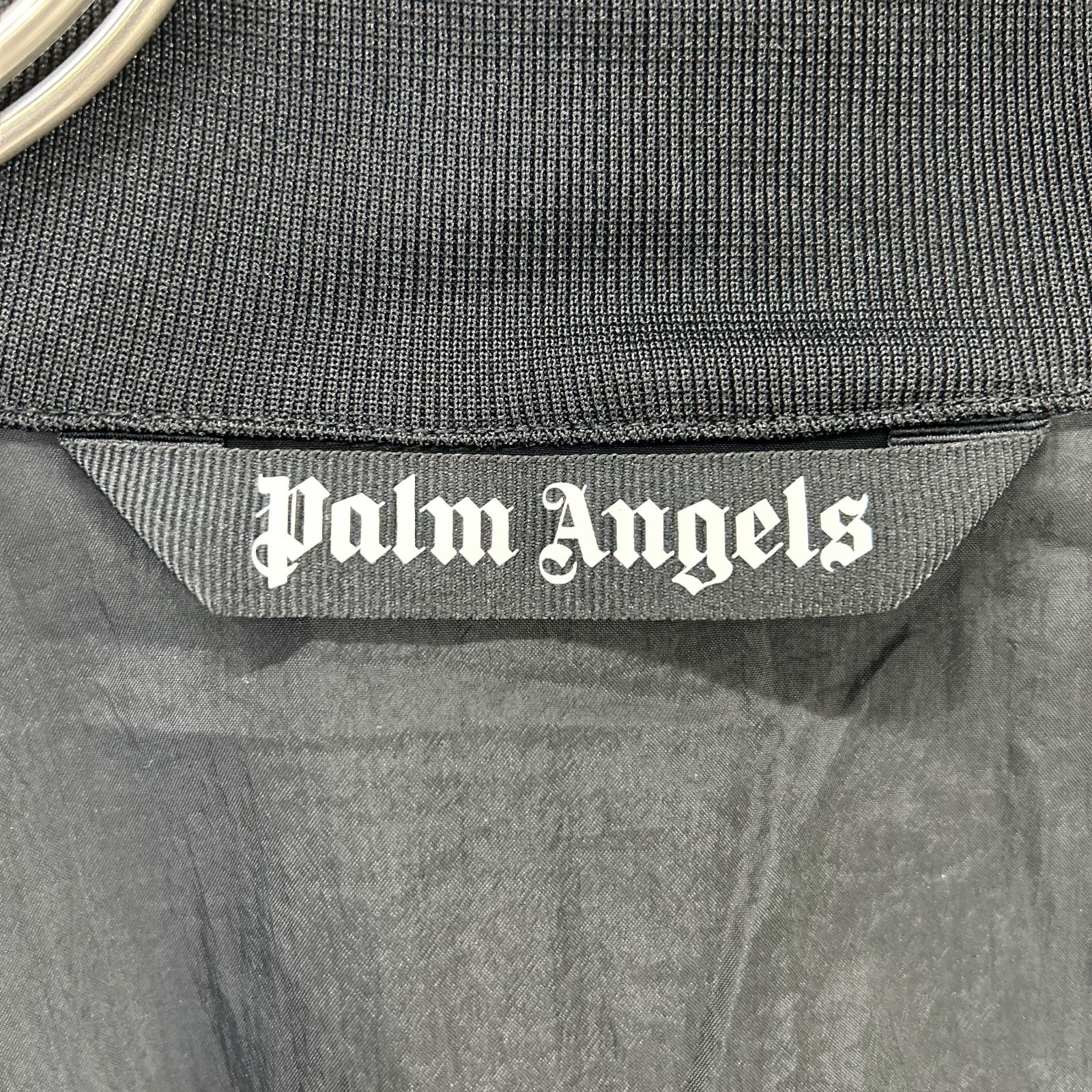Palm Angels パームエンジェルス ブラック 両面ロゴ ナイロン ブルゾン/パンツ セットアップ スーツ セットアップ