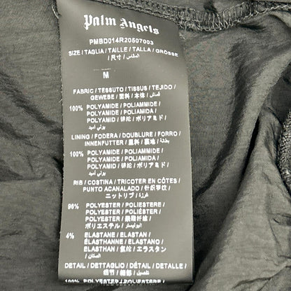 Palm Angels パームエンジェルス ブラック 両面ロゴ ナイロン ブルゾン/パンツ セットアップ スーツ セットアップ