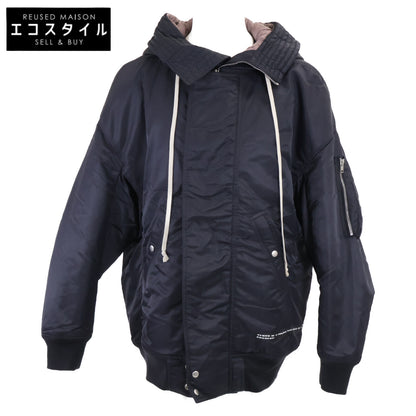 DARK SHADOW 【Excellent condition】DU02C5765 Hooded Long Bomber Jacket padded hooded long bomber jacket