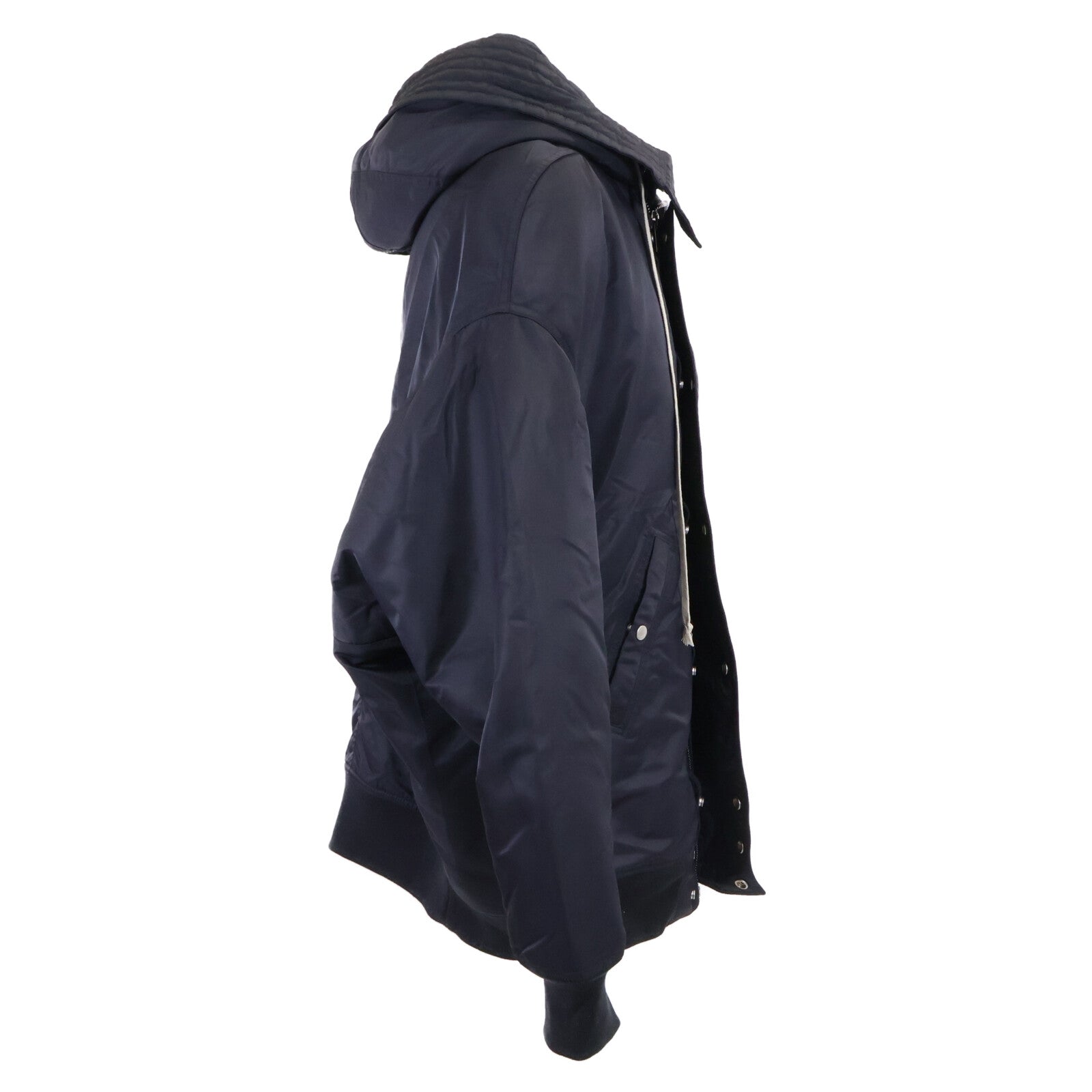 DARK SHADOW 【Excellent condition】DU02C5765 Hooded Long Bomber Jacket padded hooded long bomber jacket