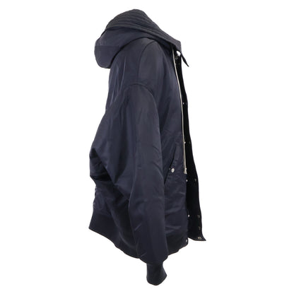 DARK SHADOW 【Excellent condition】DU02C5765 Hooded Long Bomber Jacket padded hooded long bomber jacket